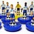 Subbuteo Andrew Table Soccer England 1990 World Cup Team on Classic Hasbro Bases
